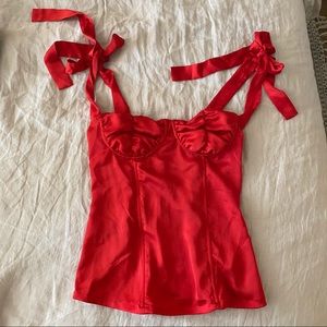 Lioness Corset Tie top